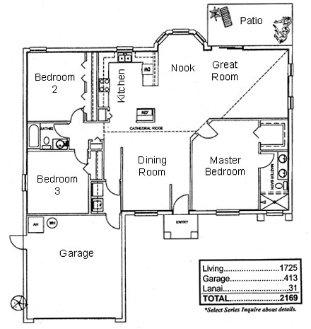 The Toscana Floorplan