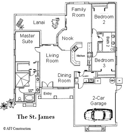 The St. James Floorplan